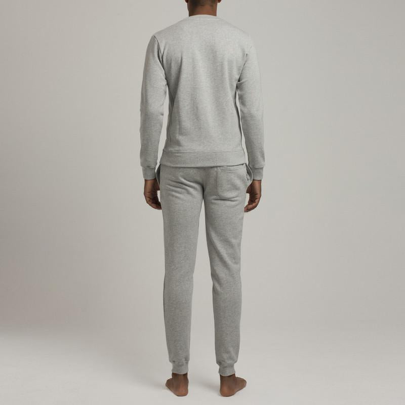 Luxury Sweatshirt Grey - Men\'s Loungewear Clothiers Etiquette 